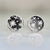 Medium Size Orion Engraved Diamond Earrings