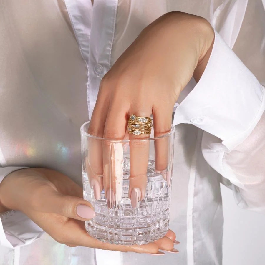 Gem Breakfast Diamond Rings