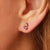 Hallows Amethyst & Rhodolite Earrings
