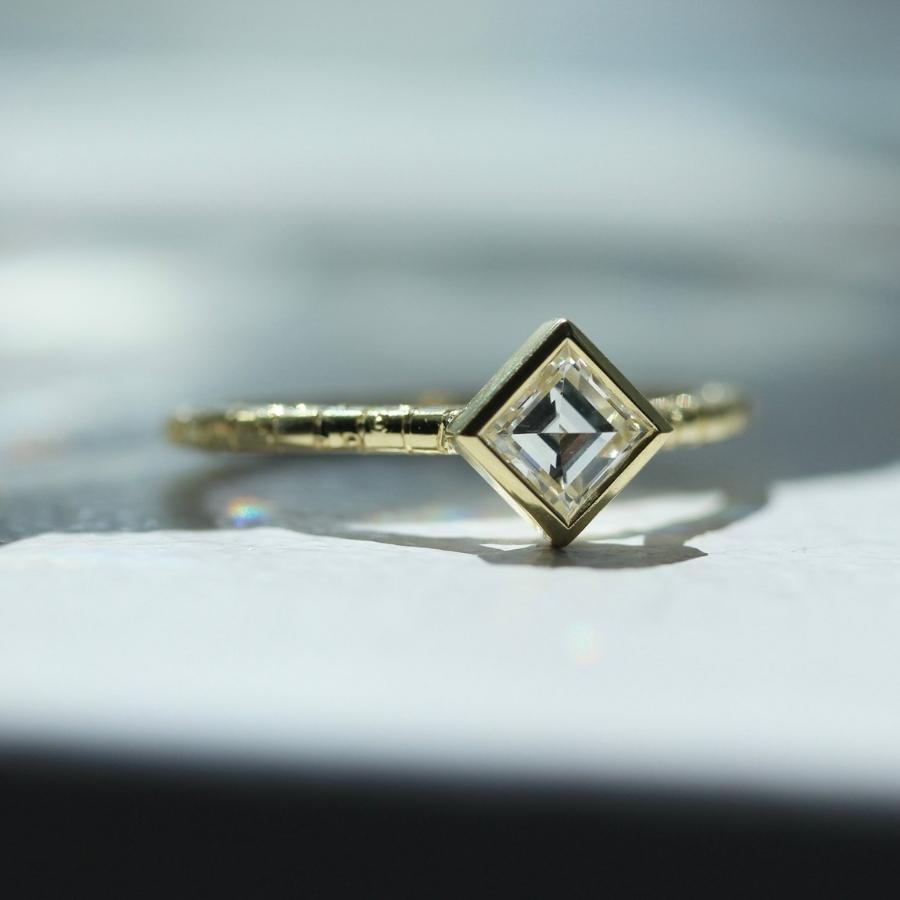 Cariad® Morse Code Gold Diamond and Citrine Ring – Clogau