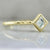 Girl Code White Carré Cut Diamond Ring