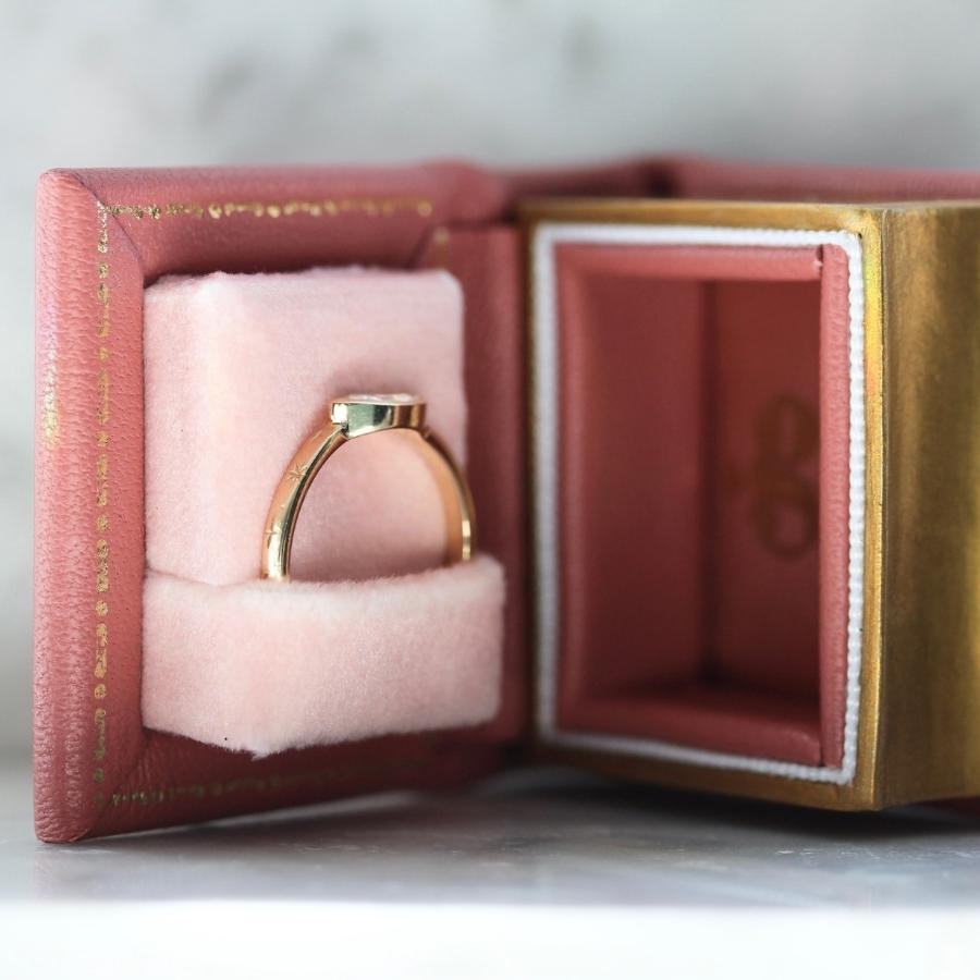 Glow Getter White Moval Cut Diamond Ring