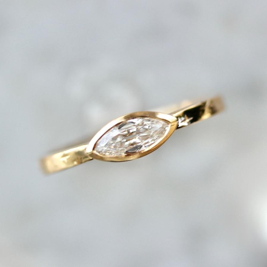 Glow Getter White Moval Cut Diamond Ring