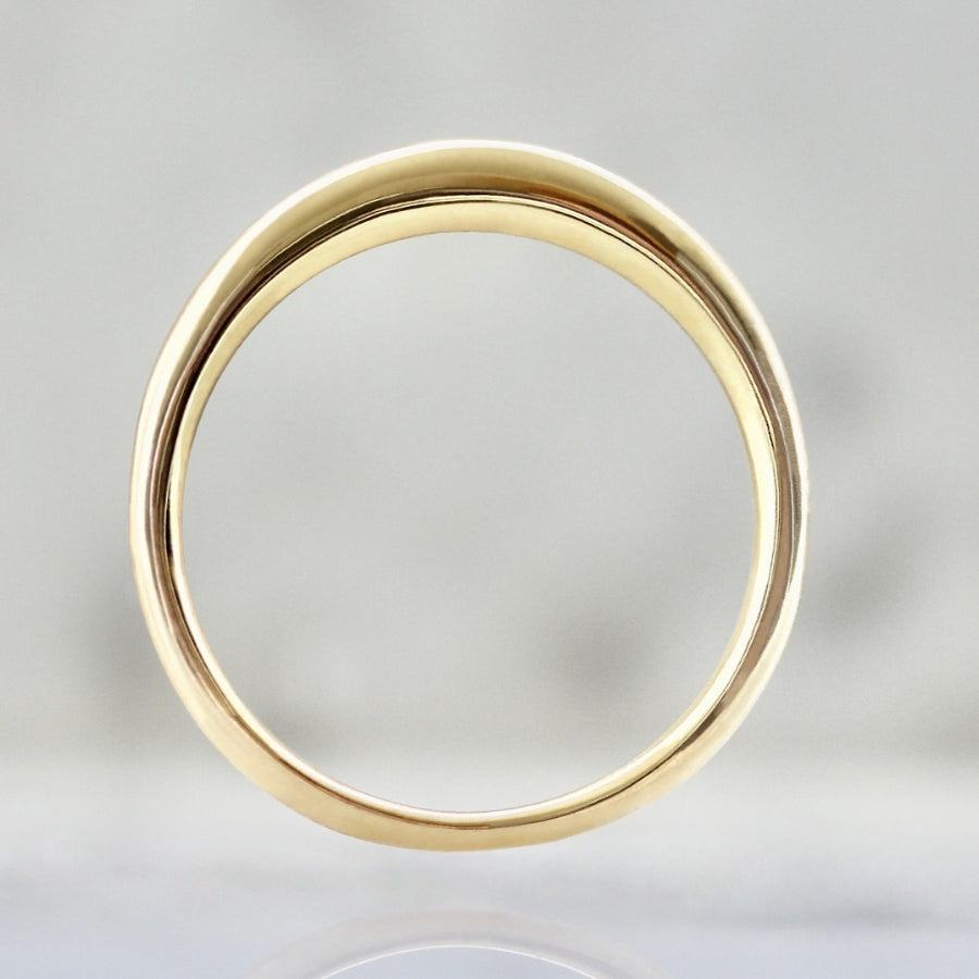 
            Gold Domed Band