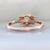 Mirella Icey Diamond Ring in Rose Gold