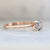 Stella Salt & Pepper Diamond Ring in Rose Gold