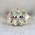 Remi Light Green Oval Cut Tourmaline Ring in Yellow Gold