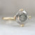 Reveille Round Cut Salt & Pepper Diamond Ring