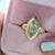 Heart's Signal Salt & Pepper Marquise Cut Diamond Ring