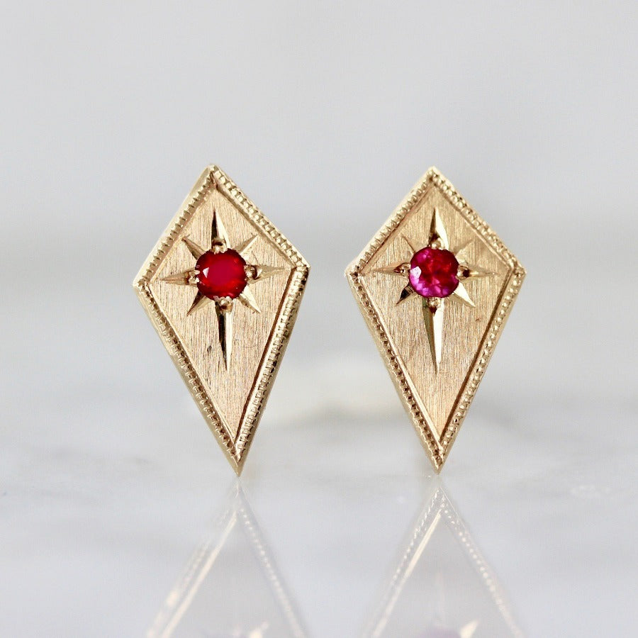 
            Ruby &amp; Kite Gold Earrings