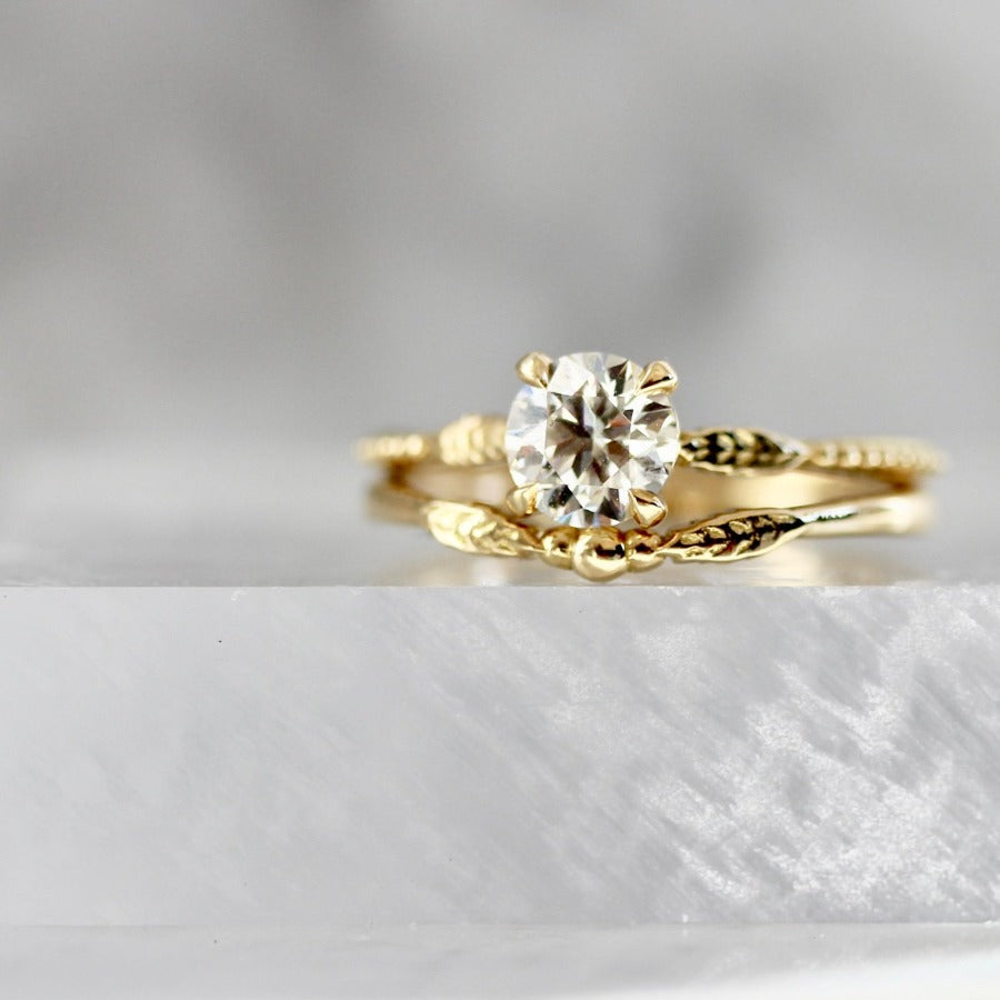 Clementine Curved Stacking Band