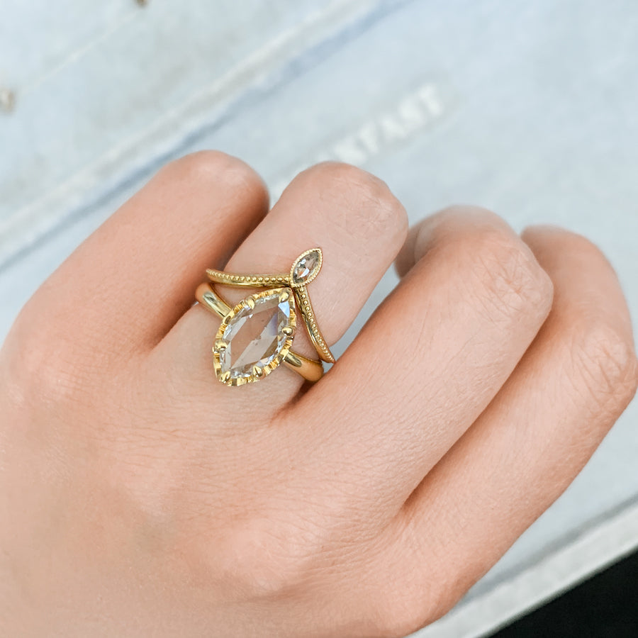 Paradiso Marquise Cut Diamond Ring