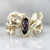 Jungle Queen Mauve Marquise Cut Sapphire Ring