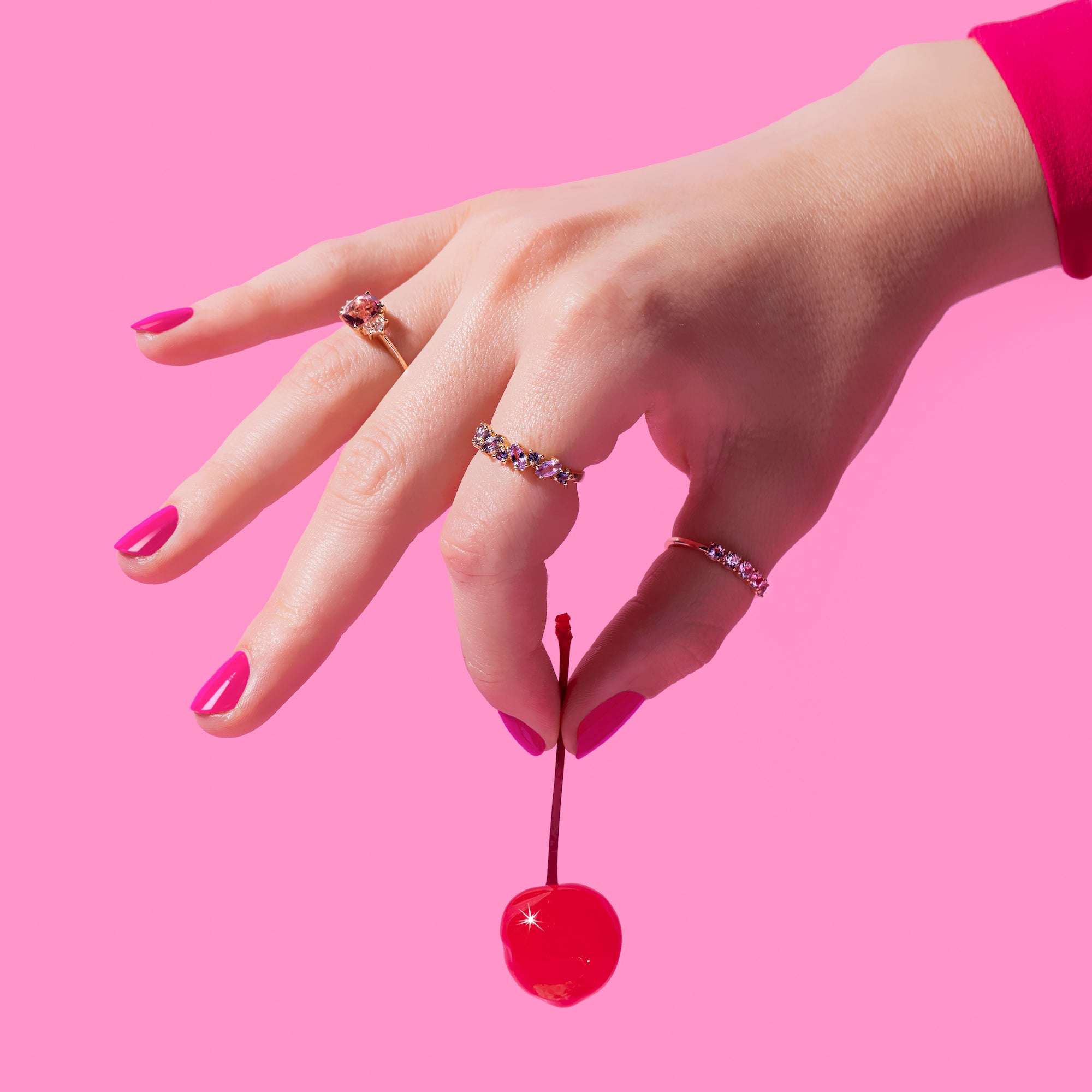 Purple Reign Sapphire Band