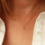 Lacee Alexandra Salt & Pepper Round Brilliant Cut Diamond Necklace