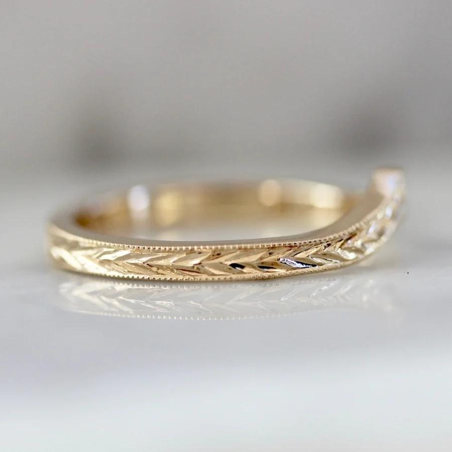 Laissez Faire Engraved Band