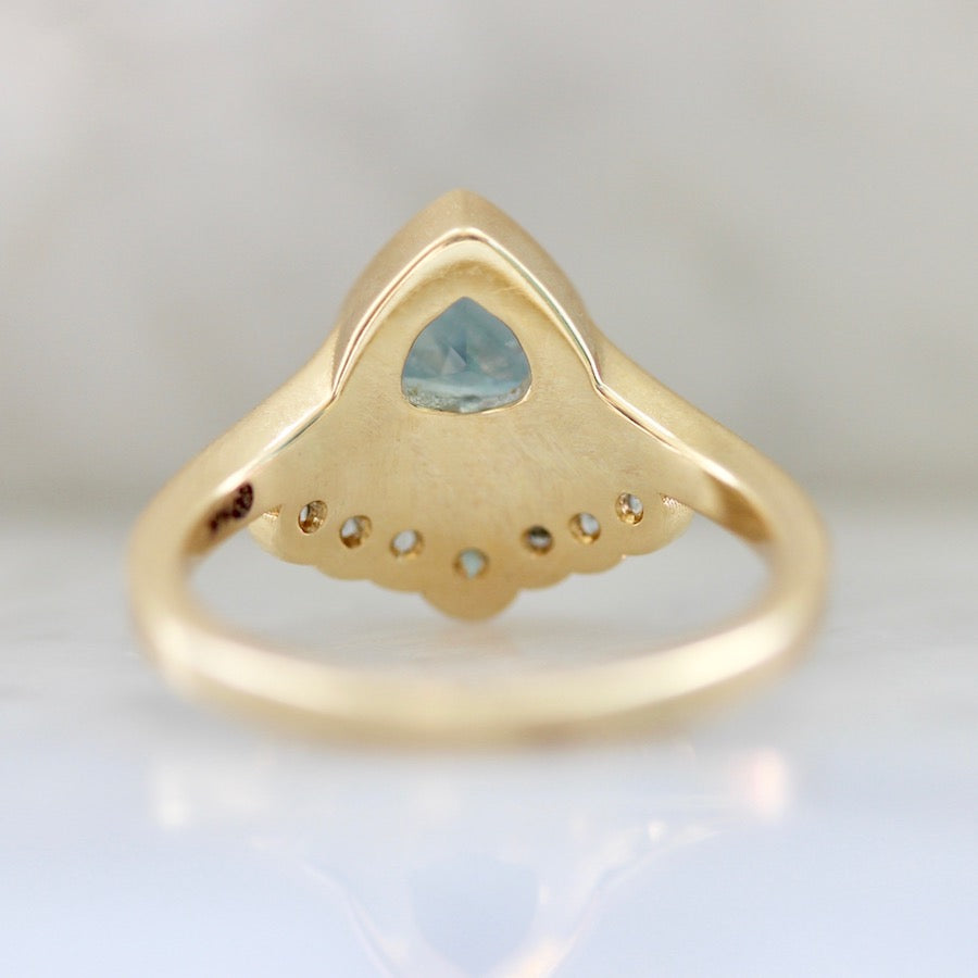 Ariel Sapphire Delight Mermaid Ring
