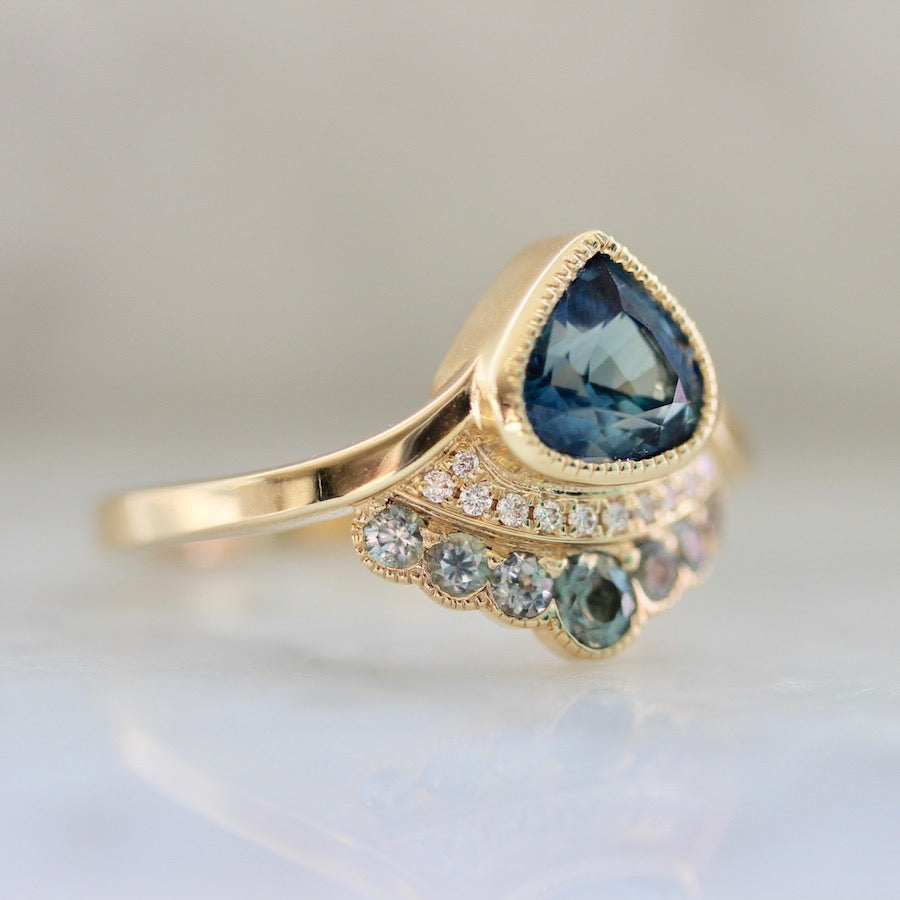 Ariel Sapphire Delight Mermaid Ring