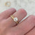 .90 Carat Bella White Old European Cut Diamond Ring