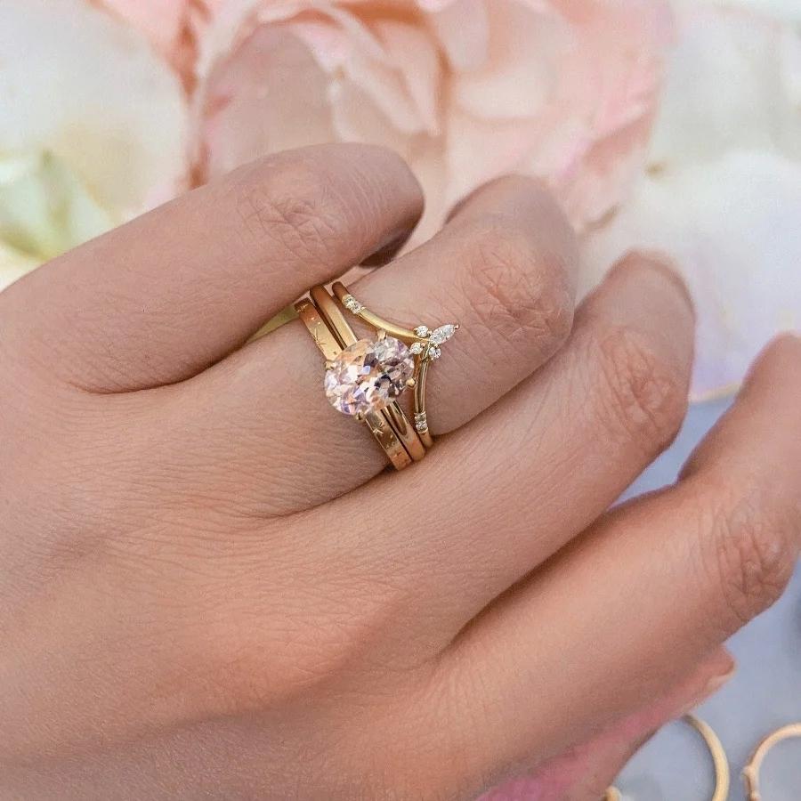 Orion Star Celestial Engraved Gold Band