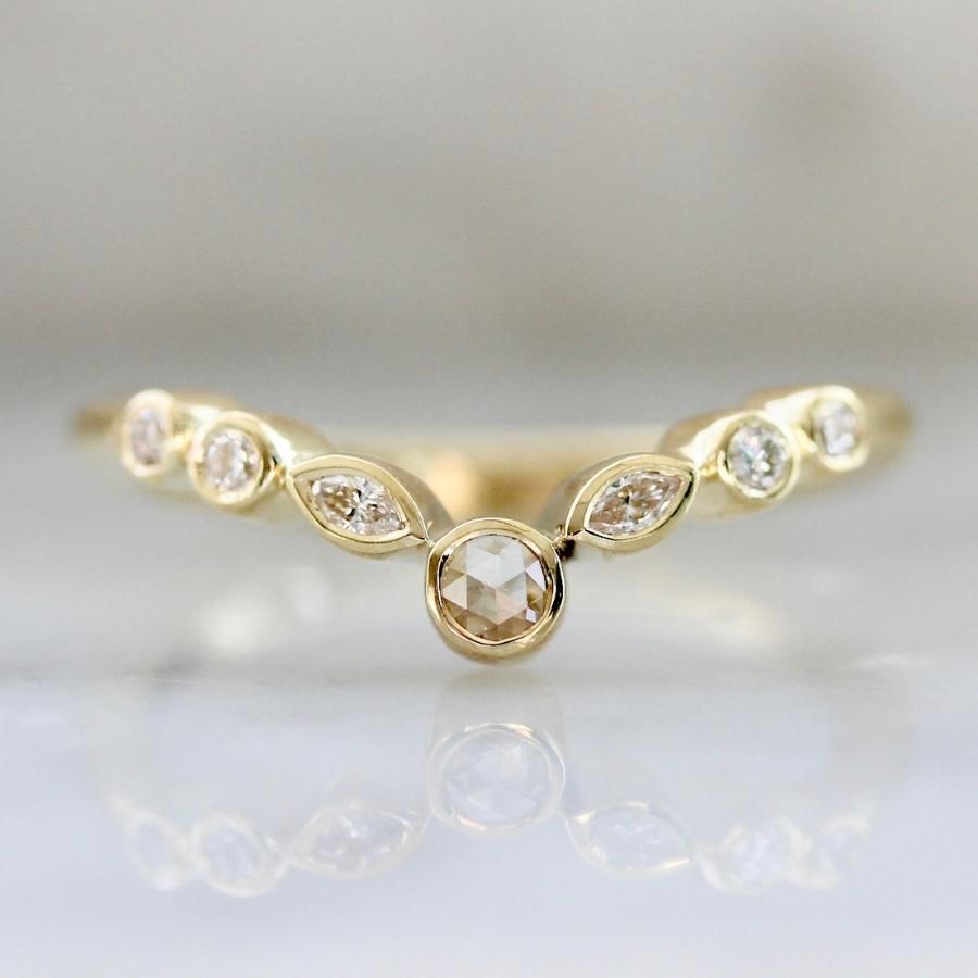 Paradise City Mixed Cut Diamond Band