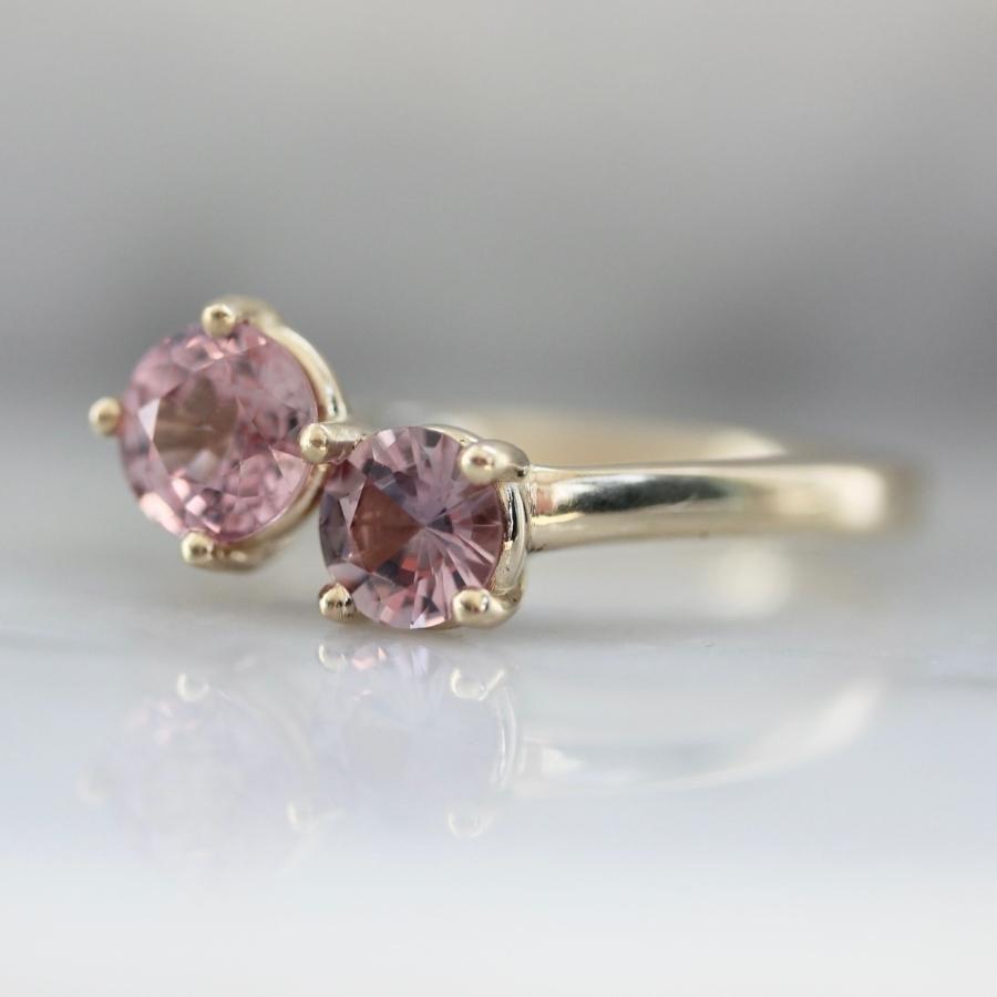 Pinky Promise Moi et Toi Sapphire Ring