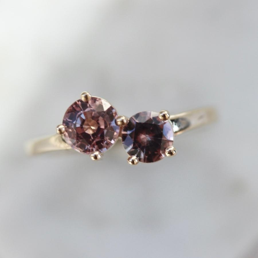 Pinky Promise Moi et Toi Sapphire Ring