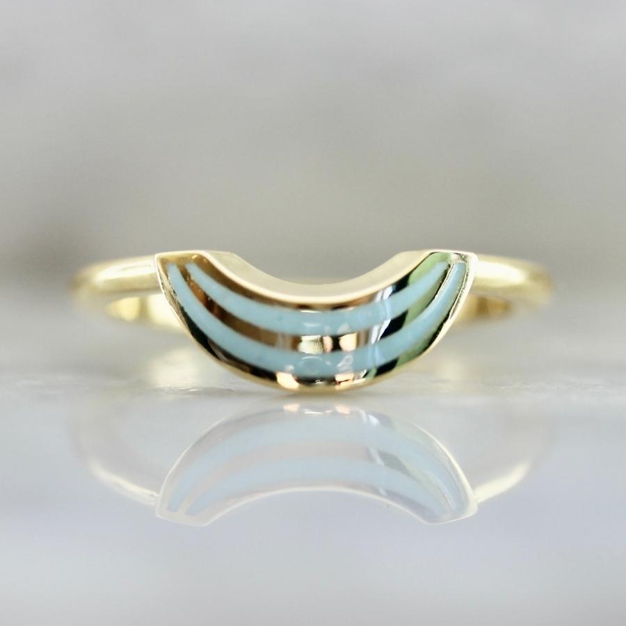 Sixth Sense Dark Teal Marquise Cut Sapphire Ring Set