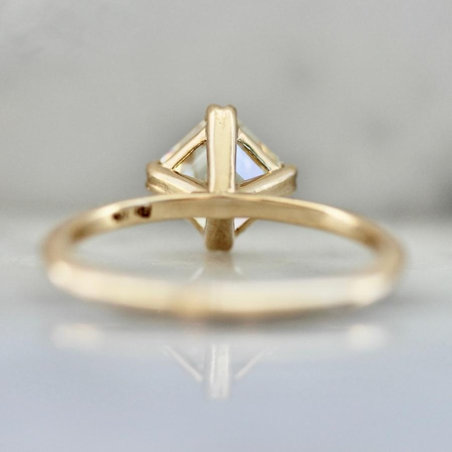 True North Champagne Asscher Cut Diamond Ring