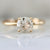 1.33 Carat Stella Salt & Pepper Round Brilliant Cut Diamond Ring