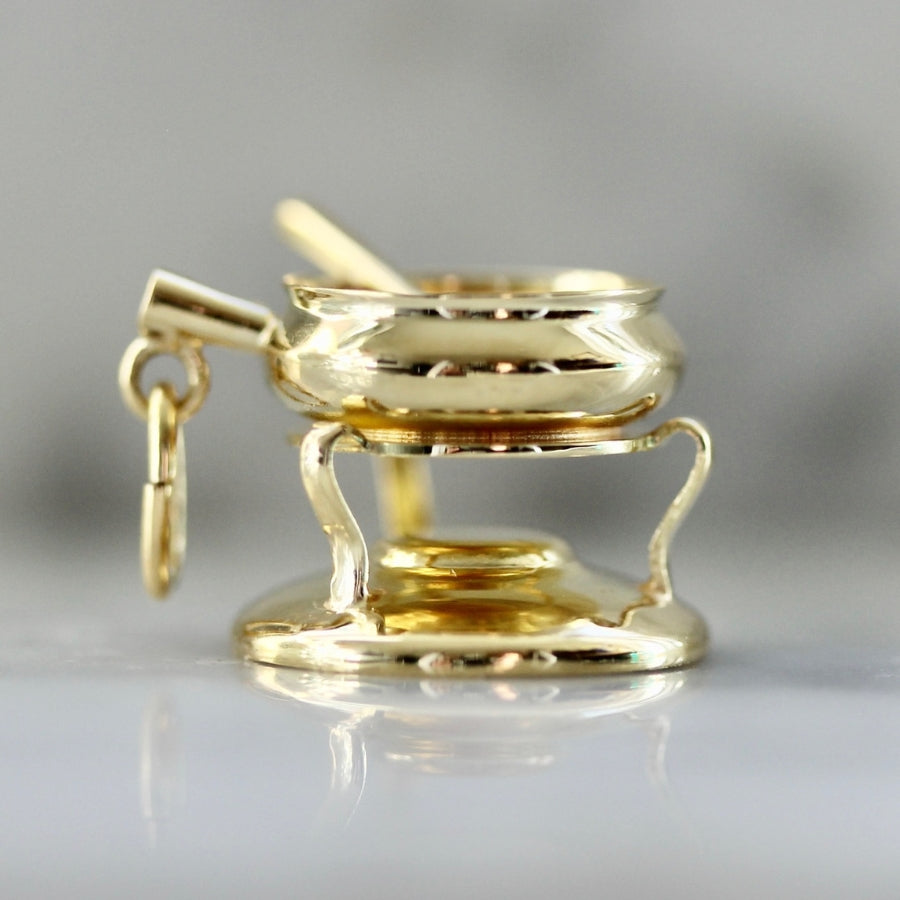 Vintage Fondu Pot Charm
