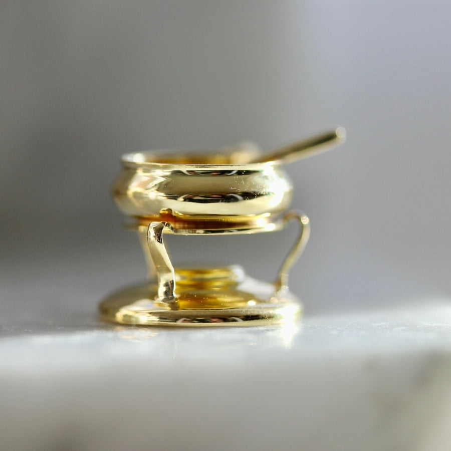 Vintage Fondu Pot Charm