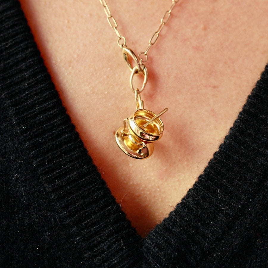 Vintage Fondu Pot Charm