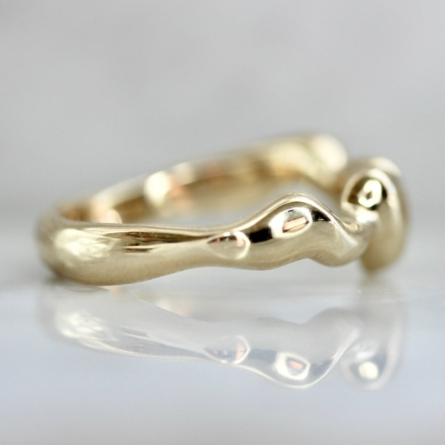 We Clicked Gold Heart Band