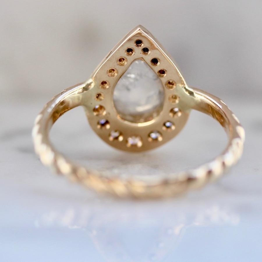 Army Of Rokosz Ring Gemma Pear Cut Diamond Ring