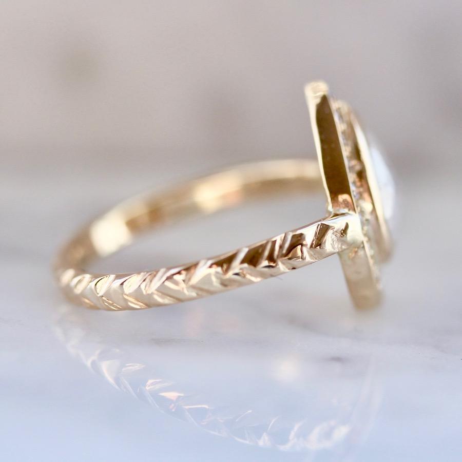 Army Of Rokosz Ring Gemma Pear Cut Diamond Ring