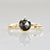 Attic Gold Ring Deva Black Rose Cut Diamond Ring