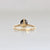 Attic Gold Ring Deva Black Rose Cut Diamond Ring