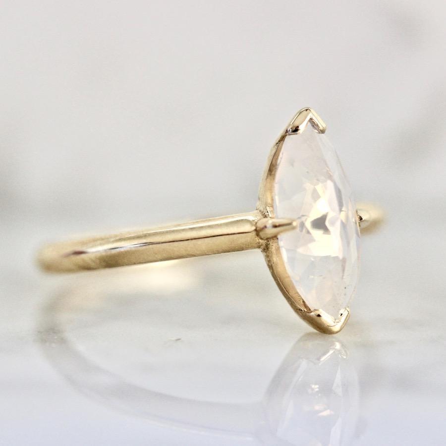 
            Attic Gold Ring Unicorn Dreams Marquise Cut Diamond Ring