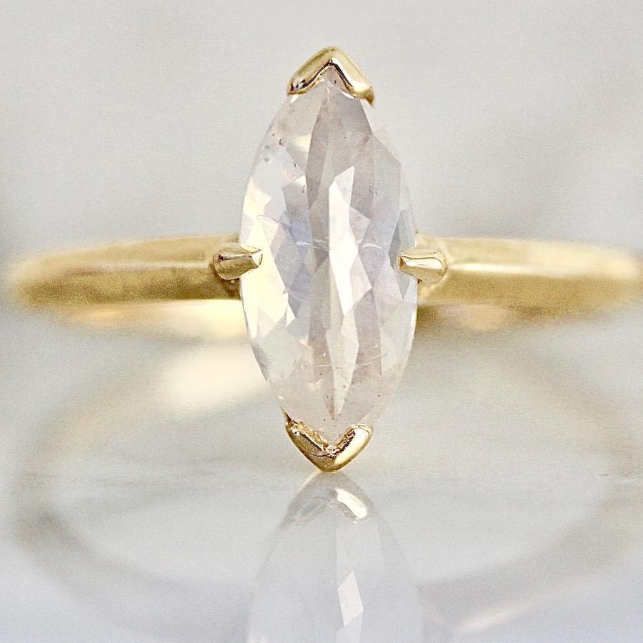 
            Attic Gold Ring Unicorn Dreams Marquise Cut Diamond Ring