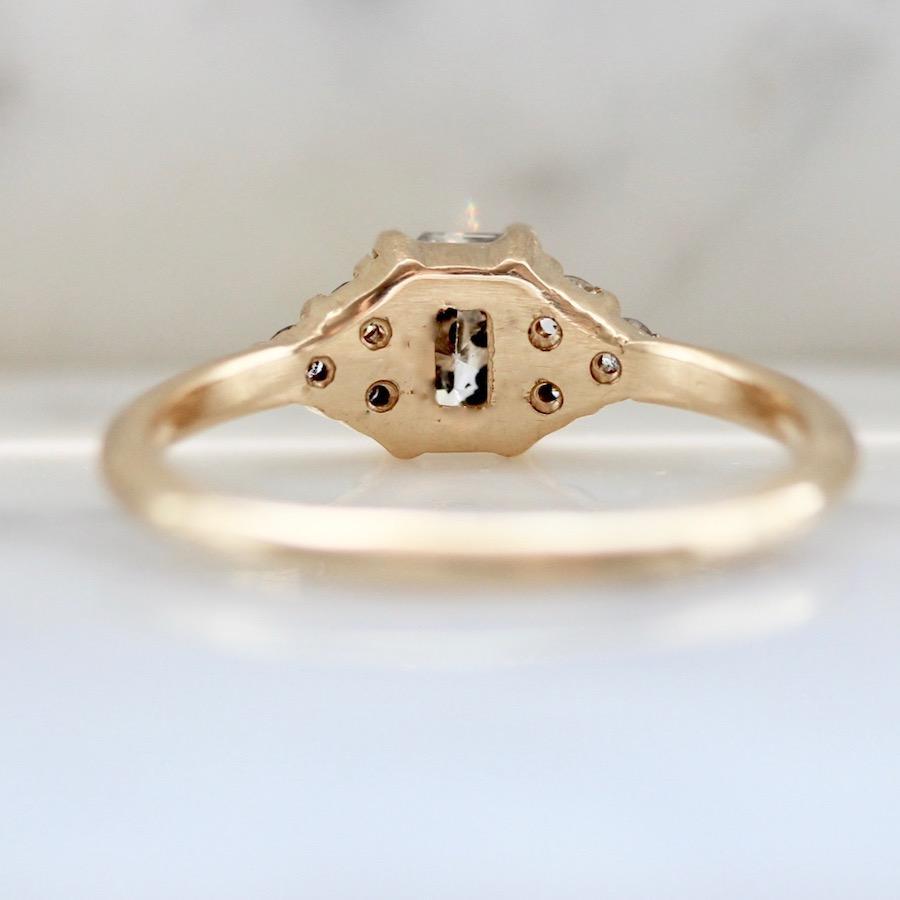 Foe And Dear Ring Starstruck Galaxy Radiant Cut Diamond Ring