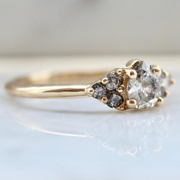 Foe And Dear Ring Wanderlust Galaxy Pear Cut Diamond Ring