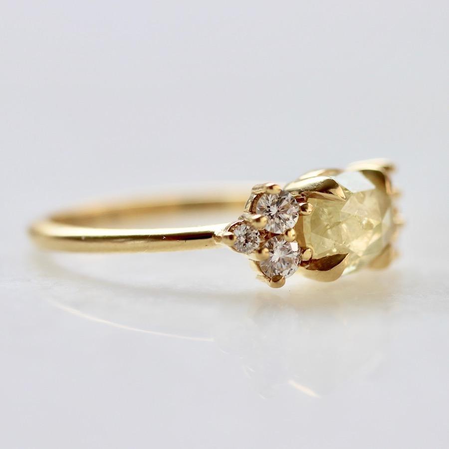 Gem Breakfast Bespoke Ring Coco Cabana Yellow Diamond Ring