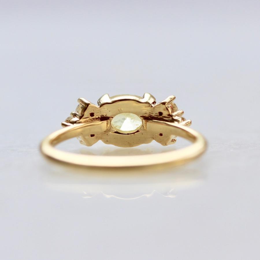 Gem Breakfast Bespoke Ring Coco Cabana Yellow Diamond Ring