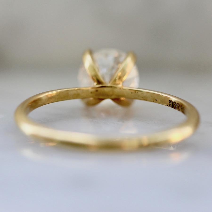 Gem Breakfast Bespoke Ring Current Ring Size 6.5 Ice Stella Diamond Ring In Yellow Gold
