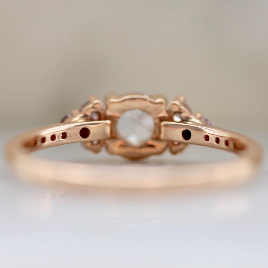 
            Gem Breakfast Bespoke Ring Current Ring Size - 6.5 Pink Spritz Rose Cut Diamond Ring