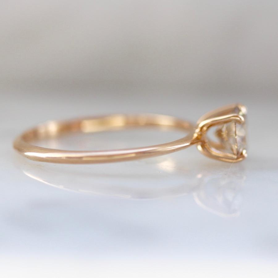 Gem Breakfast Bespoke Ring Stella Champagne Diamond Ring