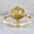 Gem Breakfast Bespoke Ring Yoko Yellow Diamond Hexagon Ring