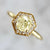 Gem Breakfast Bespoke Ring Yoko Yellow Diamond Hexagon Ring