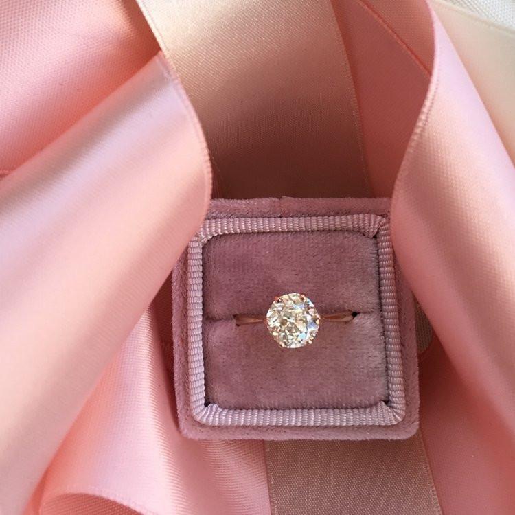 Gem Breakfast Tulip Crown Jubilee Diamond Engagement Ring
